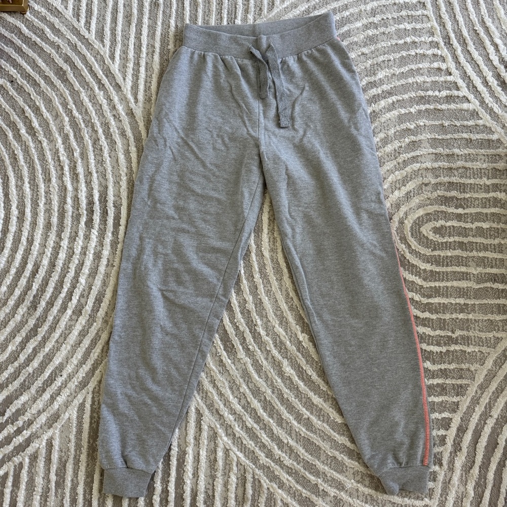 Gray sweatpants